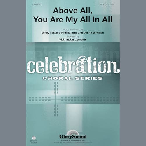 Above All, You Are My All In All