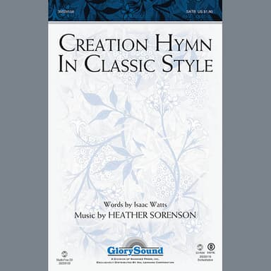 Creation Hymn In Classic Style - Violin 2