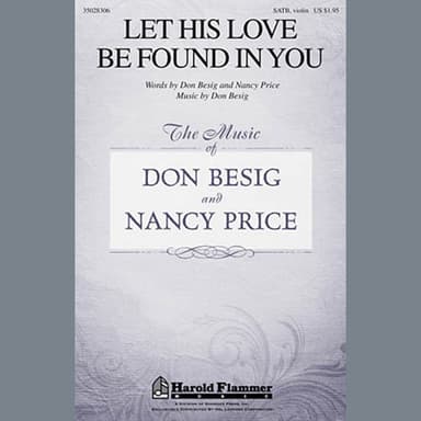 Let His Love Be Found In You