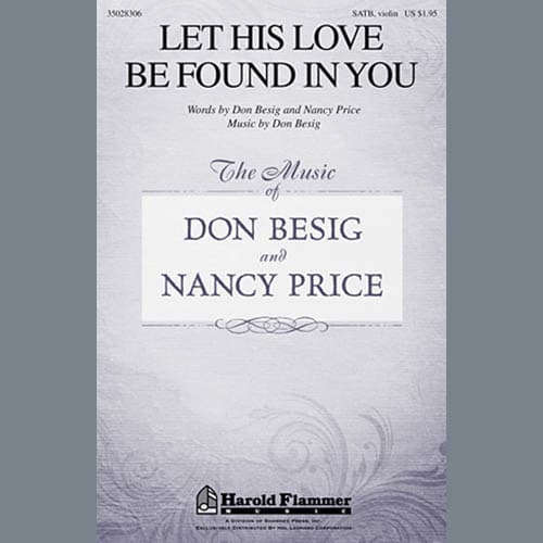 Let His Love Be Found In You