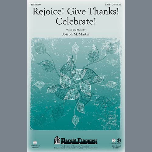 Rejoice! Give Thanks! Celebrate! - Score