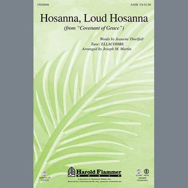 Hosanna, Loud Hosanna (from "Covenant Of Grace") - Bb Trumpet 1