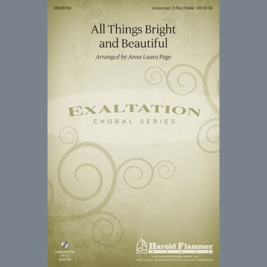 All Things Bright And Beautiful (arr. Anna Laura Page)