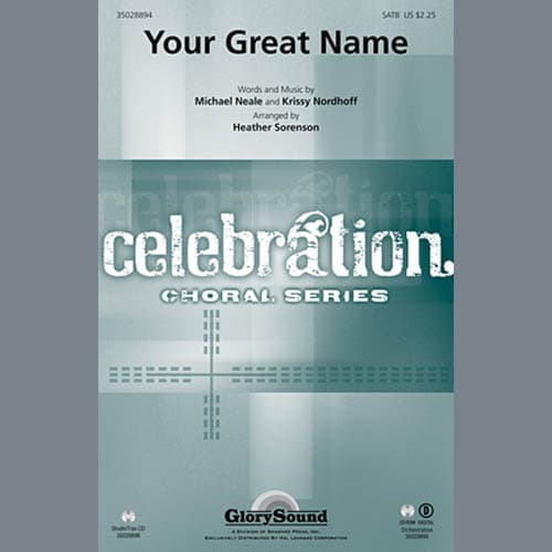 Your Great Name - Score