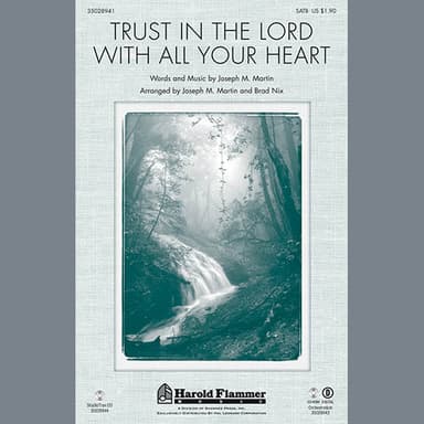 Trust In The Lord With All Your Heart - Double Bass