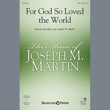 For God So Loved the World - Bb Clarinet 1,2