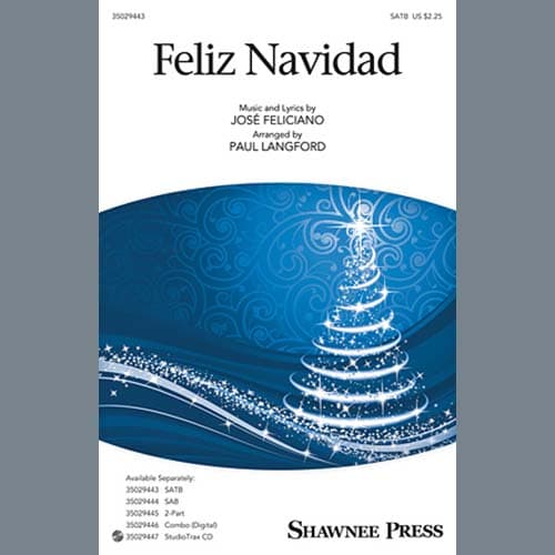 Feliz Navidad (arr. Paul Langford) - Bb Trumpet 2