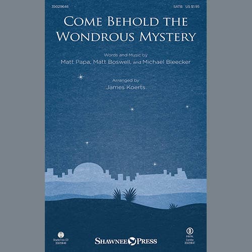 Come Behold the Wondrous Mystery