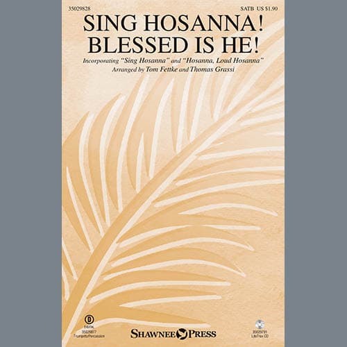 Sing Hosanna! Blessed Is He! - Percussion 1 & 2