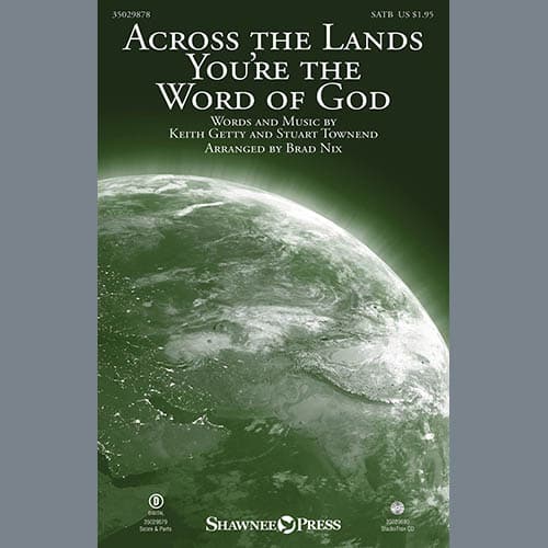 Across the Lands You're the Word of God - Full Score