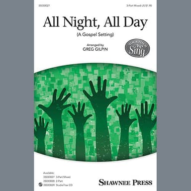 All Night, All Day (a Gospel Setting) - Guitar