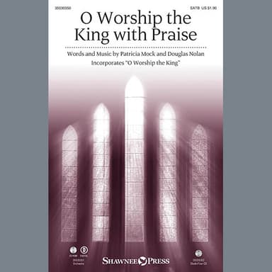 O Worship the King with Praise - Electric Bass/Drums