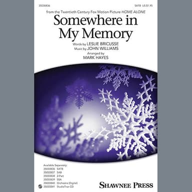 Somewhere in My Memory (arr. Mark Hayes) - Piano