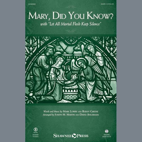 Mary, Did You Know? (with "Let All Mortal Flesh Keep Silence") - Alto Sax 1-2 (sub. Horn 1-2)