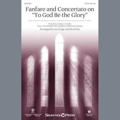 Fanfare And Concertato On "To God Be The Glory"