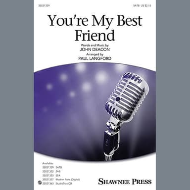 You're My Best Friend (arr. Paul Langford) - Bass