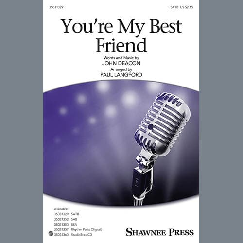 You're My Best Friend (arr. Paul Langford) - Drums