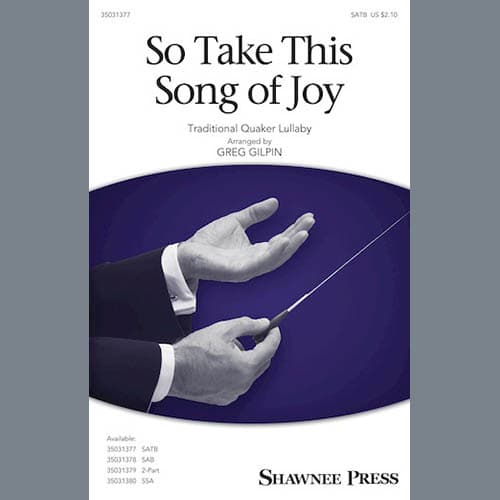 So Take This Song of Joy