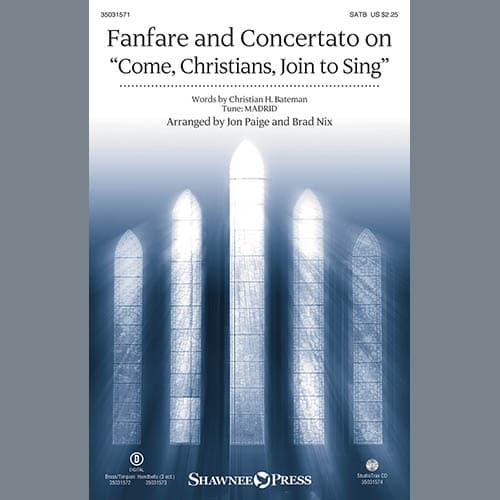 Fanfare and Concertato on "Come, Christians, Join to Sing" - Trombone 1 & 2