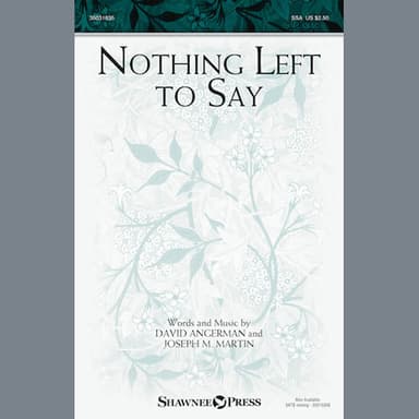 Nothing Left To Say