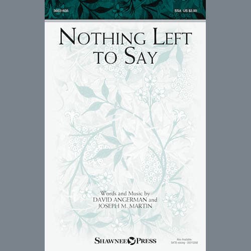 Nothing Left To Say