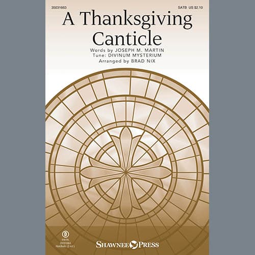 A Thanksgiving Canticle - Full Score