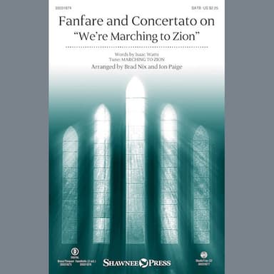 Fanfare and Concertato on "We're Marching to Zion"