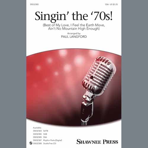 Singin' The 70's (arr. Paul Langford) - Alto Sax
