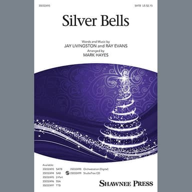 Silver Bells (arr. Mark Hayes) - Bb Trumpet 2,3