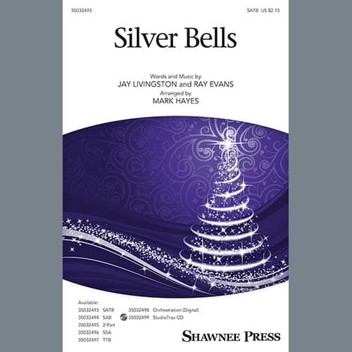 Silver Bells (arr. Mark Hayes) - Trombone 1 & 2