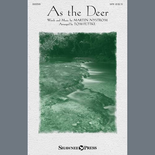 As the Deer (arr. Tom Fettke) - Full Score