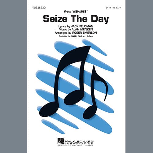 Seize The Day (from Newsies) (arr. Roger Emerson)