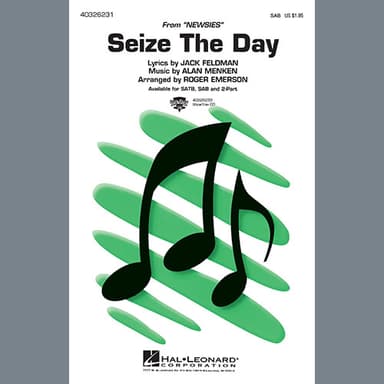 Seize The Day (from Newsies) (arr. Roger Emerson)