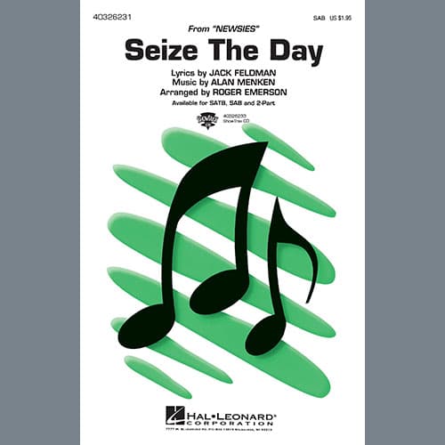 Seize The Day (from Newsies) (arr. Roger Emerson)