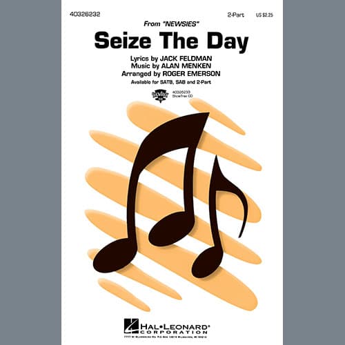 Seize The Day (from Newsies) (arr. Roger Emerson)