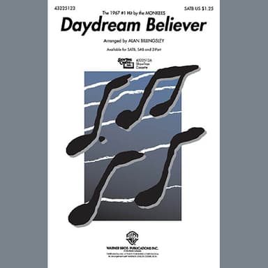 Daydream Believer (arr. Alan Billingsley)