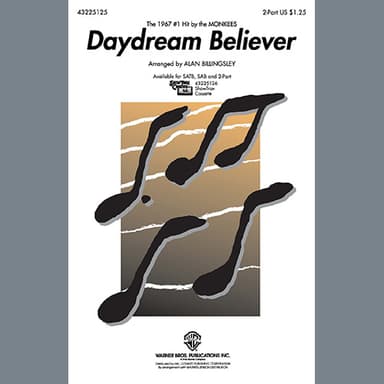 Daydream Believer (arr. Alan Billingsley)