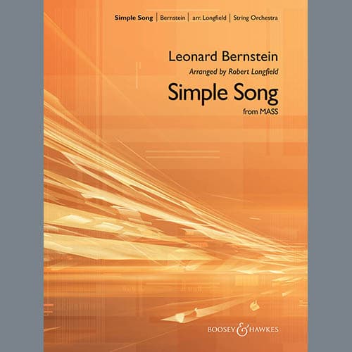 A Simple Song (from Mass) - Violin 1
