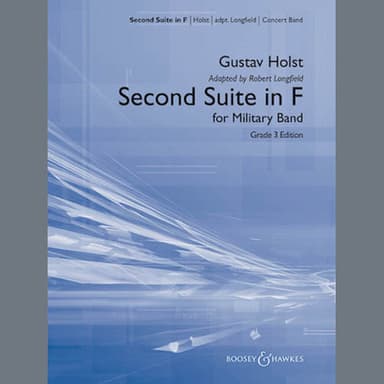 Second Suite in F (arr. Robert Longfield) - Piccolo
