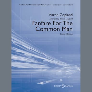 Fanfare For The Common Man (arr. Robert Longfield) - Bb Clarinet 1