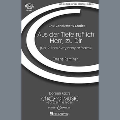 Aus Der Tiefe Ruf' Ich, Herr, Zu Dir