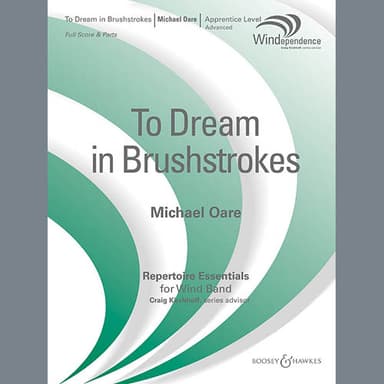 To Dream in Brushstrokes - Bb Tenor Saxophone
