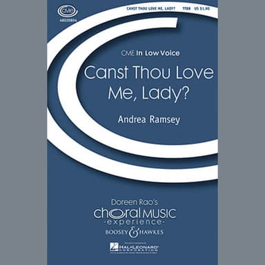 Canst Thou Love Me, Lady?
