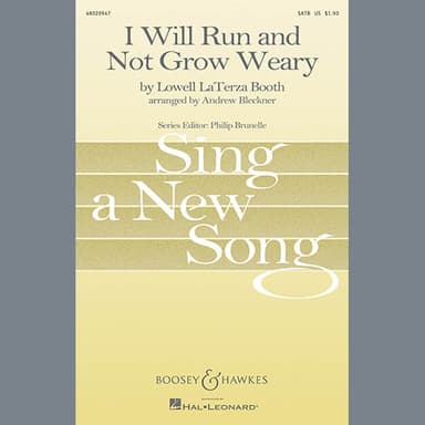 I Will Run And Not Grow Weary