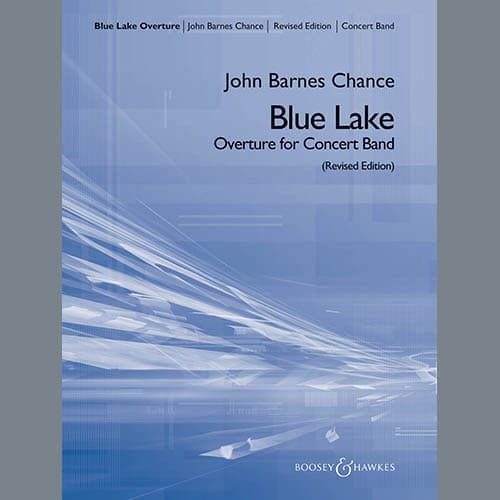 Blue Lake (Overture for Concert Band) - Euphonium B.C.