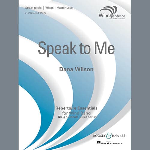 Speak to Me - Percussion 4