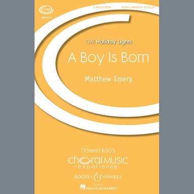 A Boy Is Born