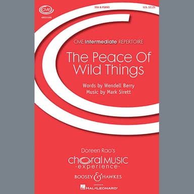 The Peace Of Wild Things