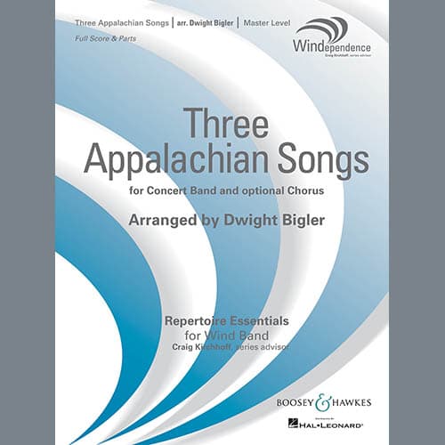 Three Appalachian Songs - Eb Baritone Saxophone