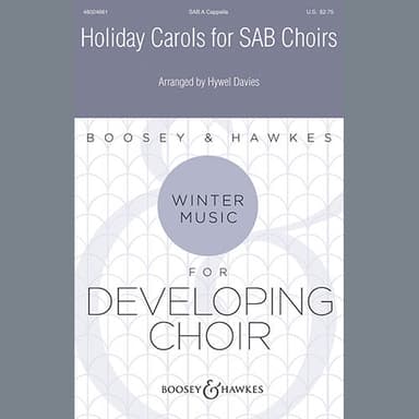 Holiday Carols for SAB Choirs